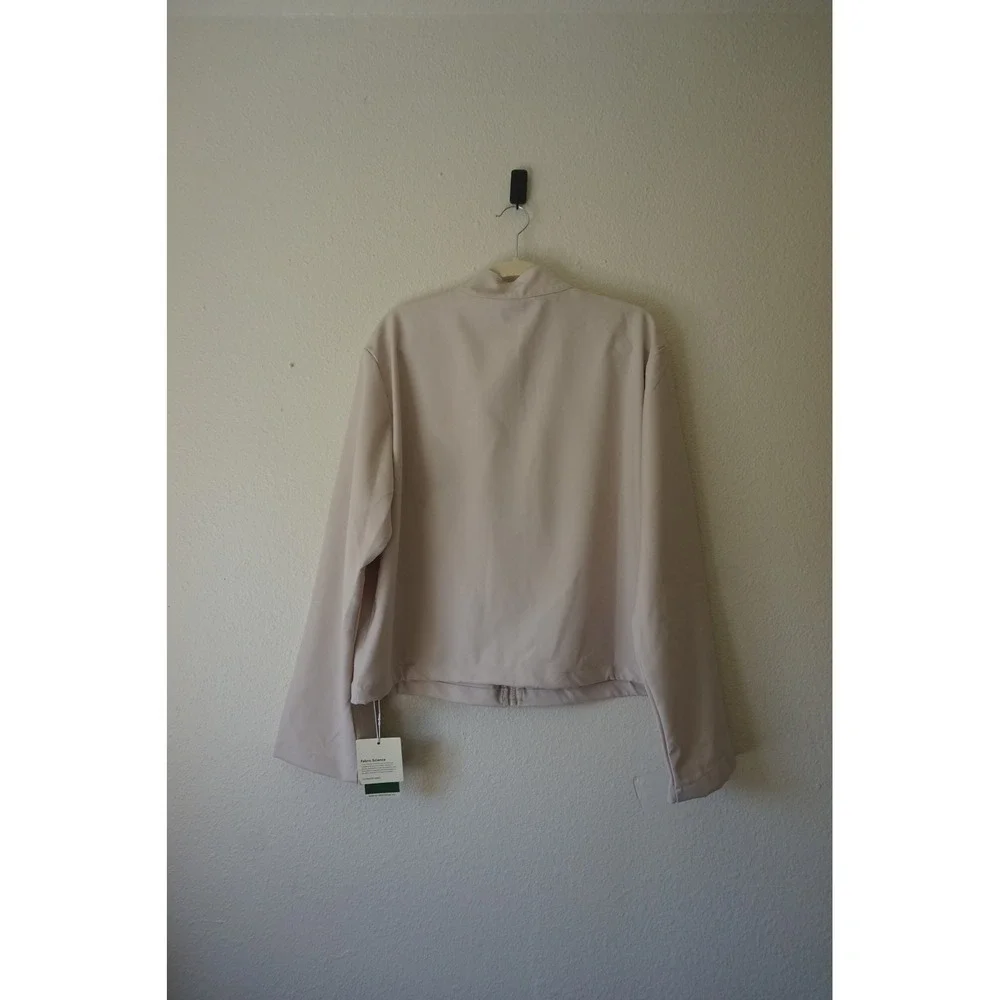 Halara Utility Jacket Minimalist Safari Gorpcore Beige Small NWT - Picture 7 of 7